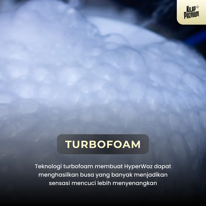 Hyperwaz | Shampoo Cuci Motor dan Mobil Hi-Foam Ph-Balanced - Kilap Premium Car 3