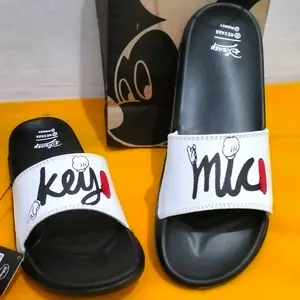 Sandal Selop Mickey - Unisex Dewasa dan Anak-anak, Empuk Lentur dan Ringan - Pria wanita dan anak-anak Couple'n Bisa juga