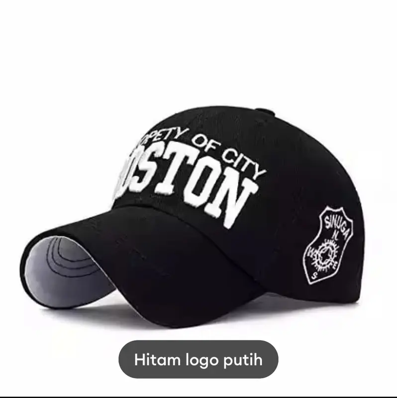 TOPI KEKINIAN PRIA WANITA COD Topi Distro Pria Dan Wanita/Topi Unisex Besi Cincin Hip-Hop Kasual New Model/Topi Anting Korea Karakter Kpop /Topi Anting Korea Keren 3