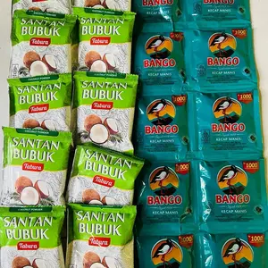 (PAKET HEMAT 2) isinya ada  kecap bango isi 10 pcs + santan bubuk tabura isi 10 pcs