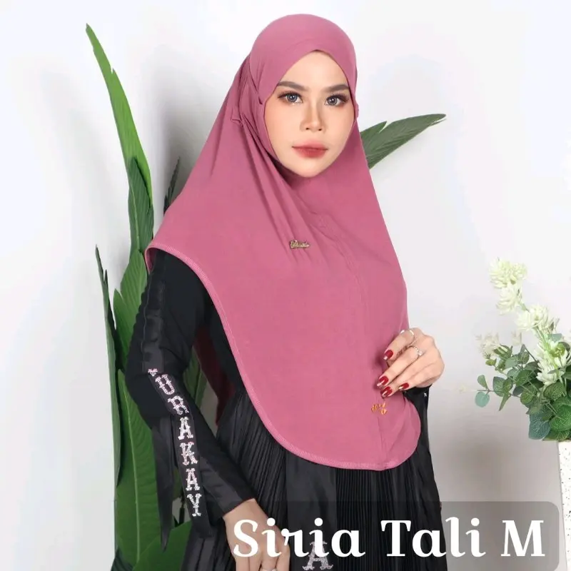 JILBAB DOI SIRIA TALI STANDART Bergo Instan 0