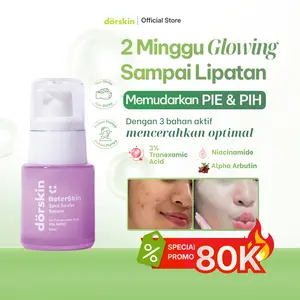 Dorskin - BeterSkin Spot Savior Serum | Perawatan Wajah Kusam Dark Spot Menyamarkan & Mencerahkan Bekas Jerawat PIE PIH Niacinamide 5x Brightening Power