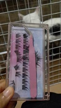 Product Review of [TANPA LEM] BAISISI Bulu Mata Palsu Individual Lashes Z11 Korean Segmentasi + FREE TWEEZER | eyelash extension | Douyin Lashes | Eye Make Up from 🌈**🌜 0