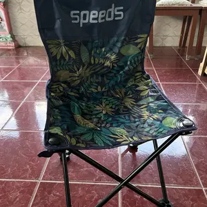SPEEDS Kursi Lipat Camping Portable Folding Chair Kemah Outdoor Tempat Duduk Portabel Kuat Bahan Oxford Polyester Furnitur Berkemah Camping Furniture Indonesia LX 031-14A
