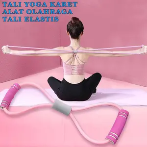 Tali Karet gym / Alat Sit Up gym /  Alat Otot Tangan  / Alat Olahraga Pria Wanita