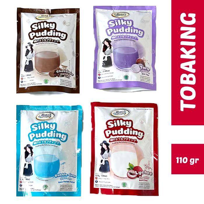 Beli 2 Gratis 1 SILKY PUDDING forisa mom's Recipe pouch 110gr Puyo Puding susu Smooth