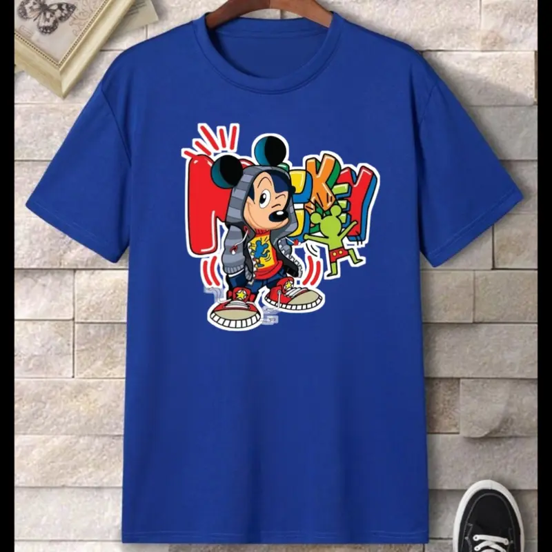 KAOS MOTIF KARTUN | KAOS KARTUN | KAOS MICKEYMOUSE | KAOS KEREN UNISEX 6