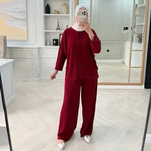 KITTYSHOPGIRLS - ZALVA SET NIT BATWING | ONESET WANITA | LENGAN PANJANG | DAILY SET