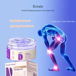 Kreain Nature Gel 50g Pereda Ketidaknyamanan Lutut Tubuh Untuk Lutut, Tumit, Bahu Beku