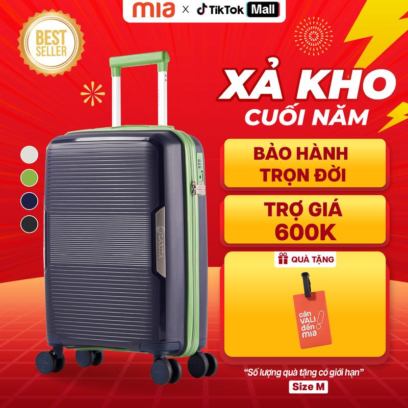   DEAL HOT CUỐI NĂM  Vali du lịch LARITA RENA Size M - Ký gửi 20kg-25kg Thân nhựa PP hạn chế bể vỡ tốt bất chấp mọi va đập khoá số TSA chuẩn quốc tế BẢO HÀNH MIỄN PHÍ TRỌN ĐỜI 