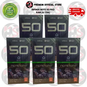 {AFFILIATE} INFINIX NOTE 50 PRO 8/256GB - Up to 16GB Extended RAM ORIGINAL Garansi Resmi
