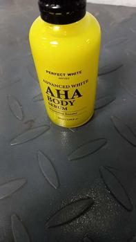 Product Review of [10X AHA] PERFECT WHITE Advanced AHA Body Serum 50ml Whitening Booster with 10X AHA Niacinamide, Alpha Arbutin, Glutathione, Vitamin C | Booster Lotion Acid Perawatan Pencerah Mencerahkan Memutihkan Tubuh Kusam Belang Noda Hitam Glycolic Acid from G**R 2