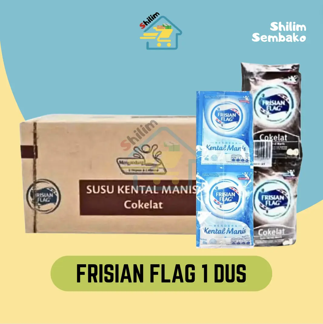 SUSU FRISIAN FLAG SACHET 1 DUS ISI 120 SACHET FRISIAN FLAG MURAH