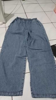 Product Review of Setcel - A03 SYEHAL COLLECTION- Oneset / Setcel Kemeja Wanita Full Jeans - Setelan Pakaian Wanita Denim Baju Panjang from ﷽**𝔲 0
