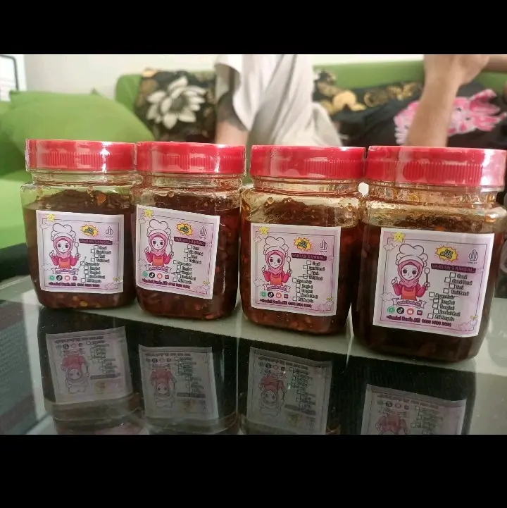 [150 gram] SAMBAL TONGKOL SUWIR BUNDA ALFI Cumi 1