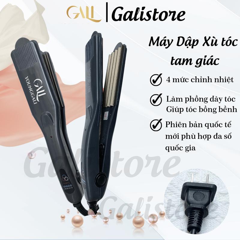Máy dập xù young 288 Gali bấm xù tạo kiểu tóc làm phồng chân tóc bản to salon young - 288 Galistore máy dập phồng tóc tam giác máy dập phồng tóc gali máy dập chân máy bấm phồng tóc