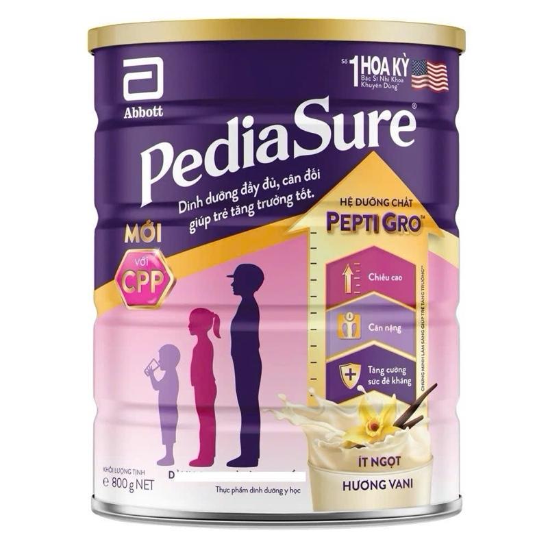 Sữa bột Pediasure CPP 800g hương vani - LN10.3