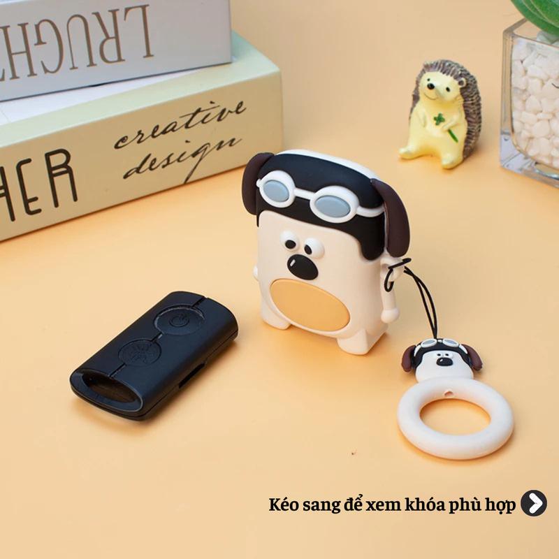  15.  YAMAHA  Bọc Bảo Vệ Chìa Khóa Smartkey Hình Thú Cho Xe Yamaha Grande Janus NVX Freego Latte Móc Khóa Móc Khoá máy 