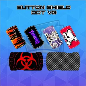 STIKER BUTTON SHIELD - PELINDUNG BAWAH DOT V3 / STIKER PELINDUNG BAWAH DOT