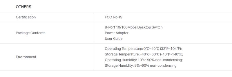 Product Introduction of TP-Link TL-SF1008D 8 Port 10/100Mbps Fast Ethernet Switch | Desktop Ethernet Splitter | Ethernet Hub | Plug and Play | Fanless Quiet | Desktop Design | Green Technology | Unmanaged, White (3 YEARS WARRANTY BY BAN LEONG TECHNOLOGIES PTE LTD) 2