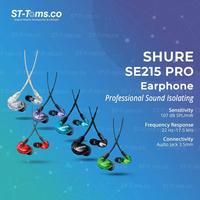 Gambar Shure SE215 Pro Sound Isolating Earphones Wired Earbuds - Purple - Blue dari ST-Toms.co Kota Administrasi Jakarta Utara 1 Tokopedia