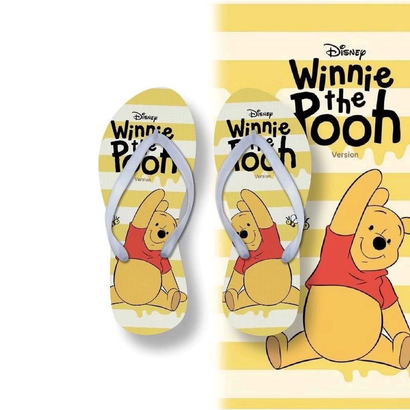 Fashion | Sandal Printing Dewasa | Sandal Jepit Wanita The Pooh 3