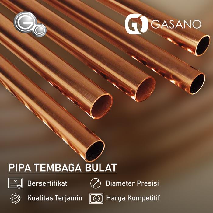 Gambar Pipa Tembaga 7/8" x 0.81MM x 5.8M - Harga dan Kualitas Terbaik! - POT 1 METER dari Sutindo Shop Kota Surabaya Tokopedia