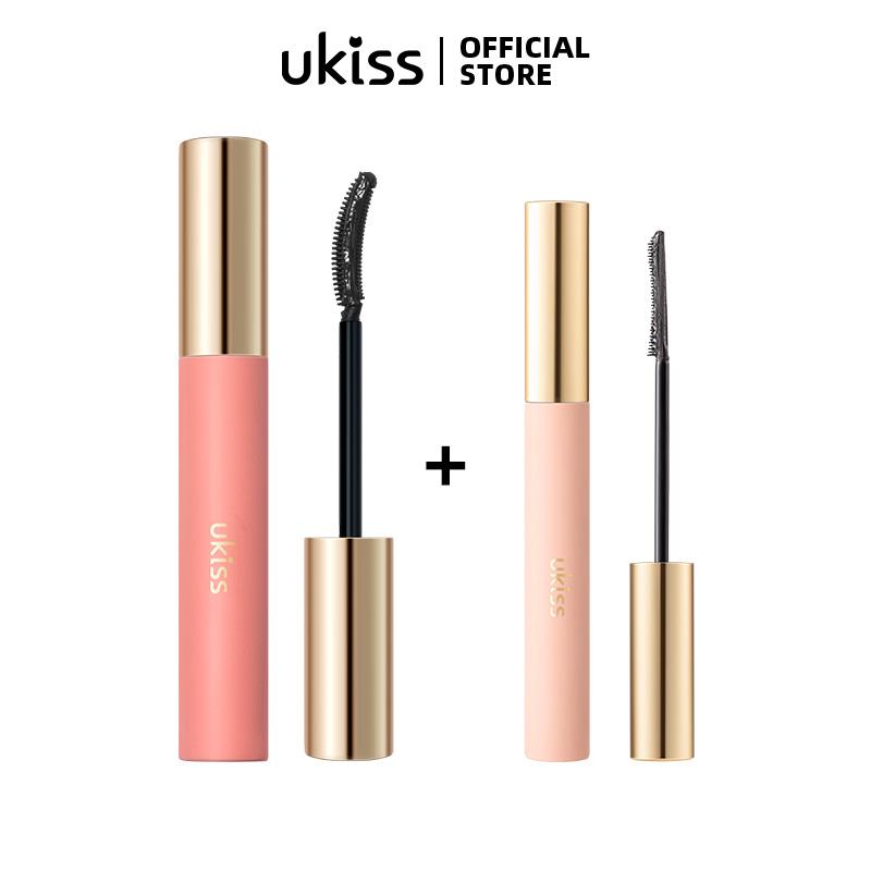 UKISS Bộ mỹ phẩm (Kem Lót Lông Mi 5g Màu Đen Tự Nhiên + Mascara 5g Màu Đen Tự Nhiên) Women Nữ Trang Điểm Cosmetic