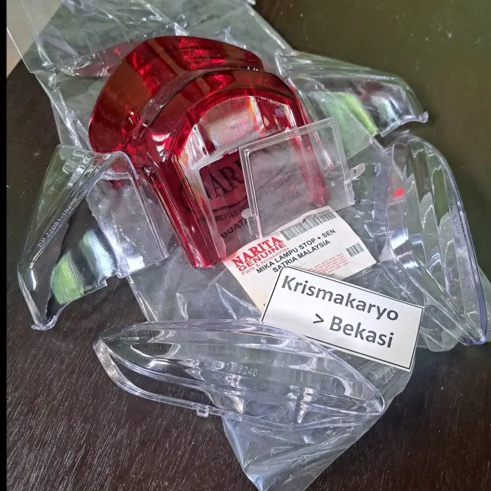 TERLARIS MIKA SEIN SATRIA 2 TAK HIU 2T LAMPU STOP MIKA REM KACA SEN LSCM MALAYSIA 2TAK