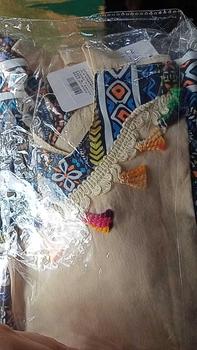 Product Review of Setelan Anak Perempuan Import Tanpa Lengan Batik Pinggang Karet Renda Dada Fashionable Kekinian from d**a 0
