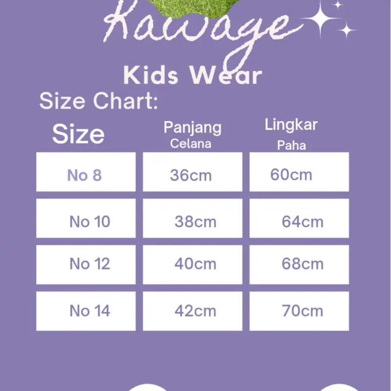 kawage celana cargo pendek anak laki laki celana pendek unisex usia 8-14 tahun bahan pleece tebal 8