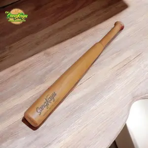 Tongkat Baseball Kayu Solid Stik Bisbol Stick Bat Bisbol Softbal Kasti Berkualitas