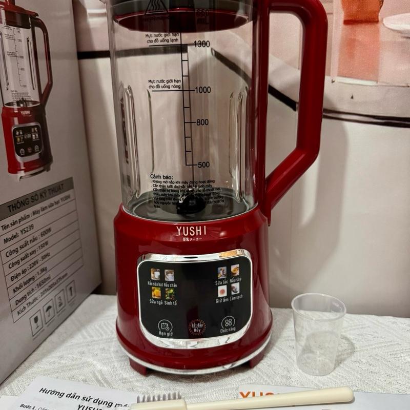 Máy làm sữa hạt YUSHI dung tích 1.65L bảo hành 12 tháng model: YS239