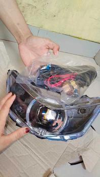 Product Review of Reflektor lampu depan BEAT DELUXE BILED GEN 1 2020-2023 MATRIX X1 ukuran 4,5 inc Motorcycle Foto from n**a 0