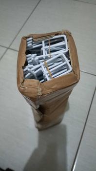 Product Review of 20 Pcs Cantolan Kawat Ram Putih Ukuran 10 15 20 cm Gantungan Hook Ram Aksesoris Besi Dinding from B**² 1