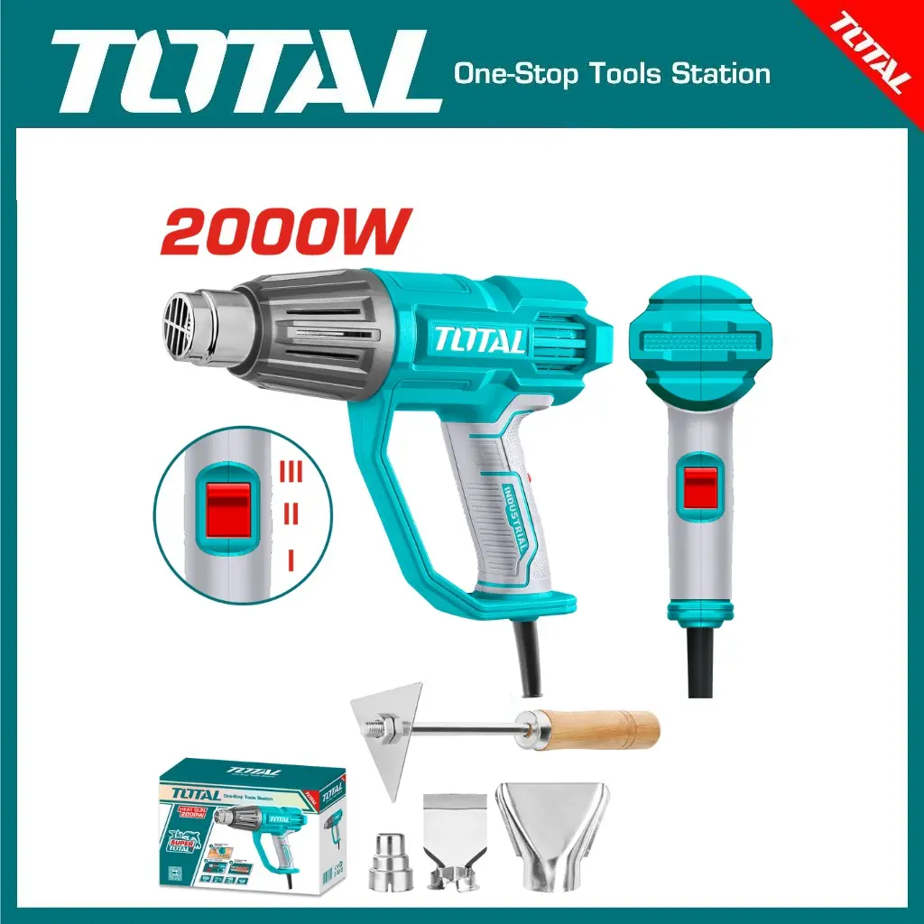 TOTAL Heat Gun Corded 2000W TB20078 Mesin Pemanas Listrik 2000W