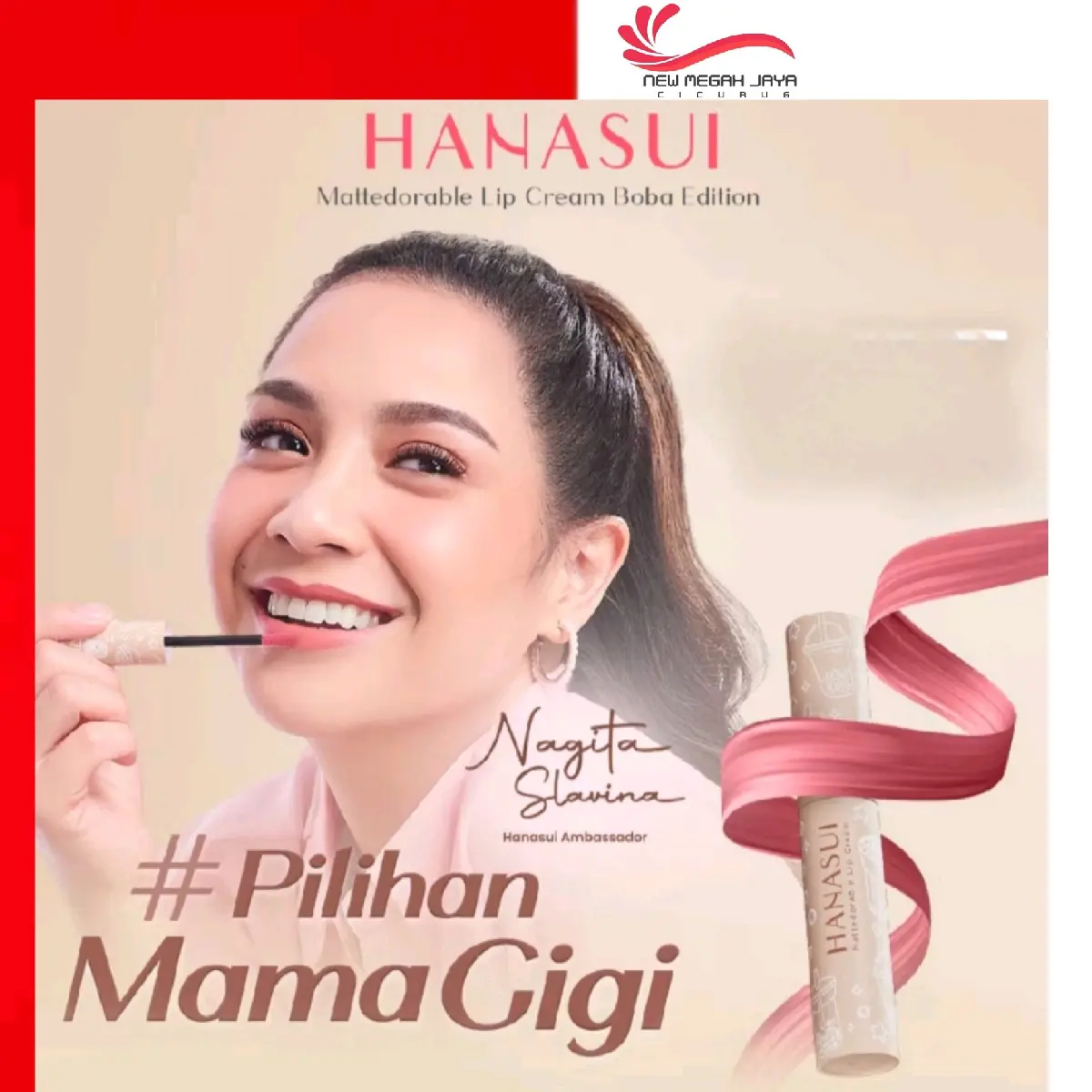 Hanasui Mattedorable Lip Cream Boba Edition