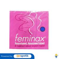 Gambar FEMINAX STRIP ISI 4 TABLET dari Apotek Mirah by GoApotik Kab. Sukabumi 2 Tokopedia