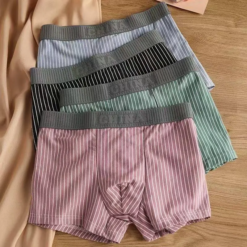 Celana Dalam Boxer Brief Laki laki Cowo Pria Boys Motif Polos Bahan Polyester Spandex Premium Import