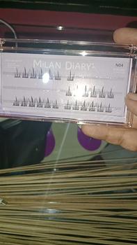 Product Review of [ LANGSUNG TEMPEL ] MILAN STORY Serat Kapas Premium N04 Bulu Mata Palsu | Eyelash Extention | Eye Make Up Tanpa Pinset from v**⭐ 0