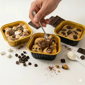Kolacica Scoopable Soft Bake Cookies in Cup Premium Snack Cokelat