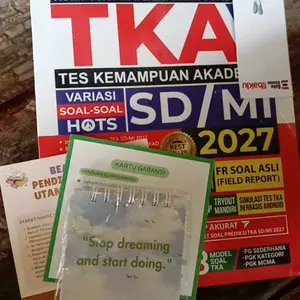[READY STOCK] BUKU KOMPETEN TKA TES KEMAMPUAN AKADEMIK SD/MI TAHUN 2027 TERUPDATE (Dilengkapi Soal HOTS, Materi dan Kunci Jawaban Lengkap) Soft Cover