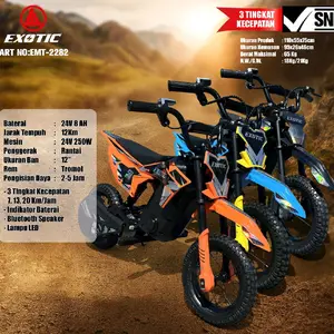 MAINAN ANAK MOTOR TRAIL LISTRIK EXOTIC