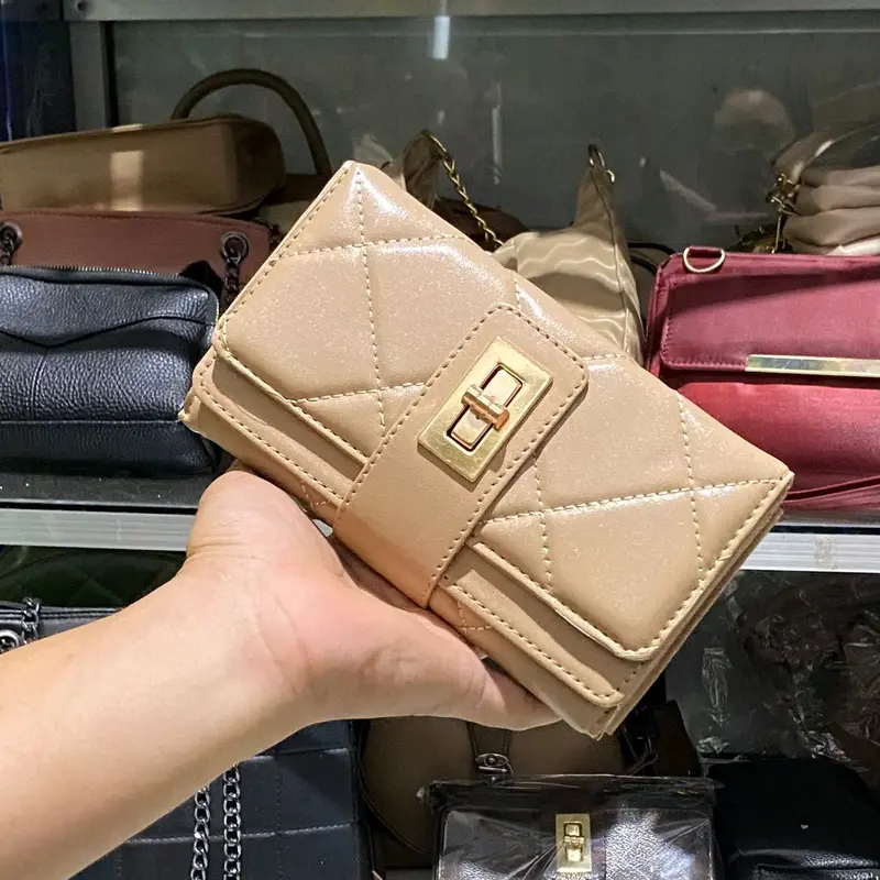 Dompet selempang wanita Cleva 2 tali dompet Orion Vintage Dompet Panjang 7