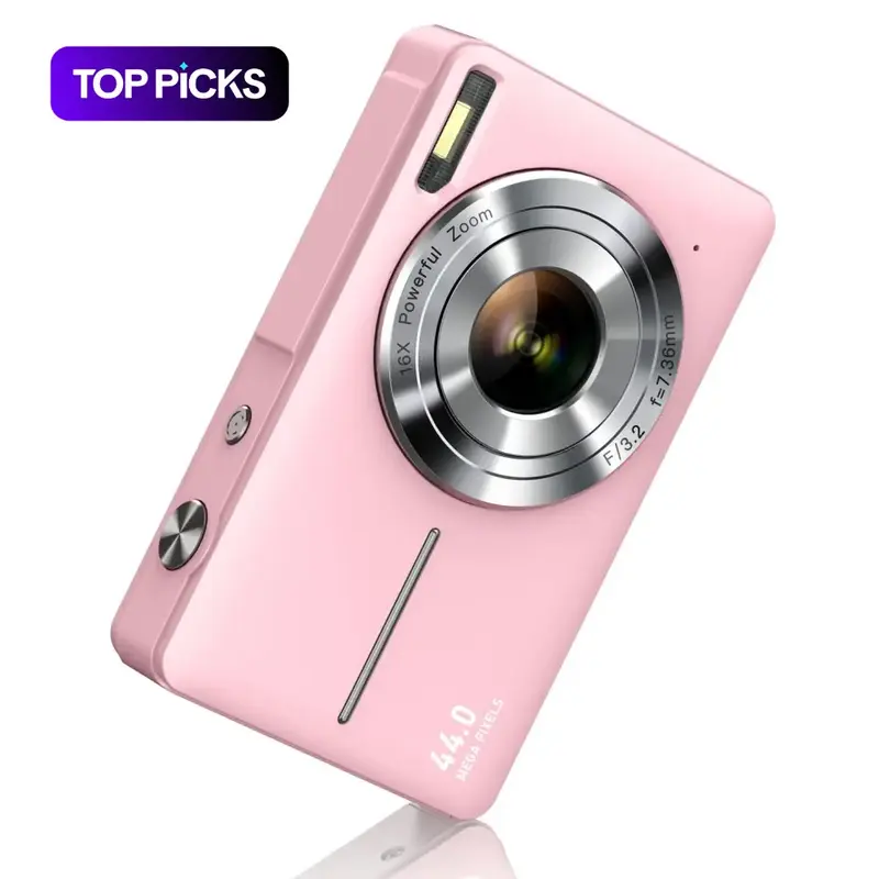 44MP デジタルカメラ、FHDのポイント＆シュートカメラ、32GB TFカード