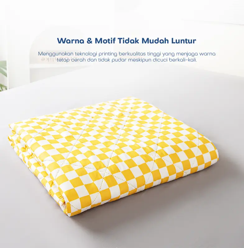 UNITWO DAILY [Bed Cover Only] - BED COVER / SELIMUT Motif Lucu Favorit anak dan Dewasa Hangat, Nyaman Ukuran Single, Queen, dan King 120, 160, 180 CM 7