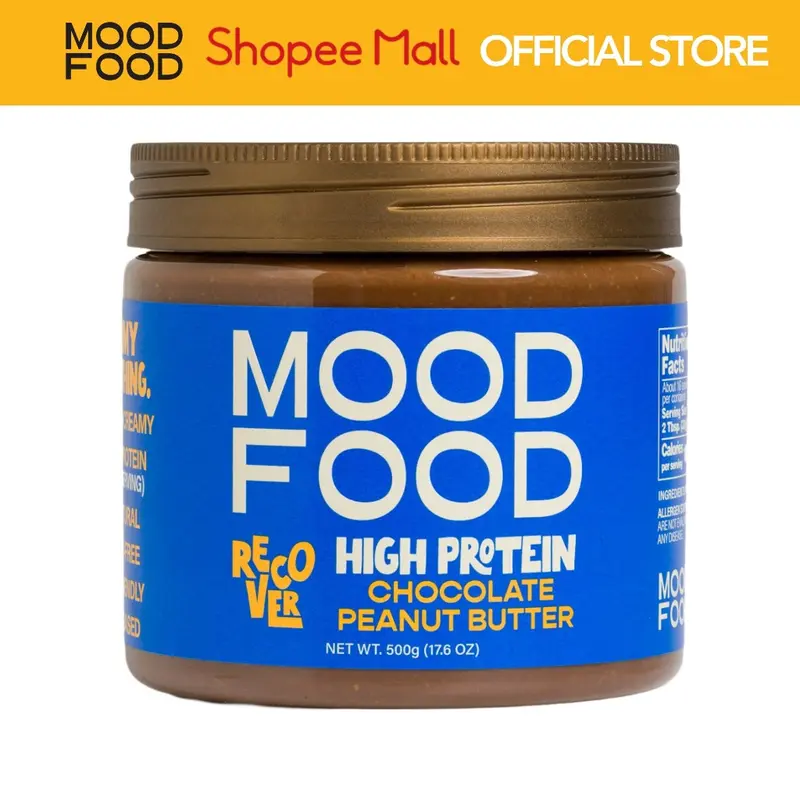 MOOD FOOD RECOVER High Protein CHOCOLATE PEANUT BUTTER - TikTok Shop ...