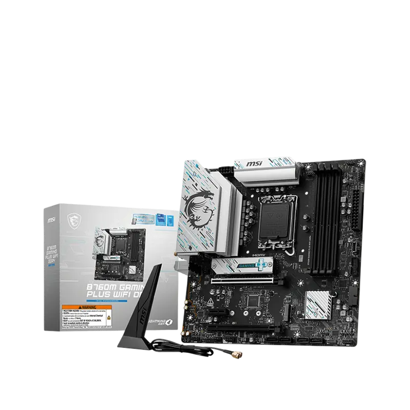Mainboard MSI B760M GAMING PLUS WIFI DDR4 ( Intel B760, Socket LGA 1700, DDR4 128GB, Micro-ATX) - HÀNG CHÍNH HÃNG BẢO HÀNH 3 NĂM. | BigBuy360 - bigbuy360.vn Mainboard MSI B760M GAMING PLUS WIFI DDR4 ( Intel B760, Socket LGA 1700, DDR4 128GB, Micro-ATX) - HÀNG CHÍNH HÃNG BẢO HÀNH 3 NĂM. | BigBuy360 - bigbuy360.vn