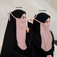 Gambar Maslaha Niqab Crinkle Daily Tali Karet 1 Layer Panjang 50cm Untuk Pemula Muslim Safety Jilbab - Hitam, tali dari Maslahaniqab Kab. Bandung 2 Tokopedia