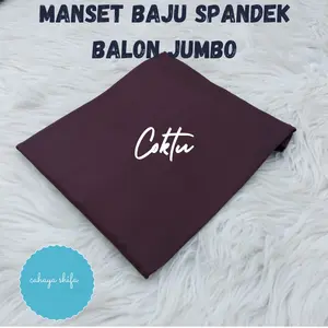 manset baju jumbo xxl big size warna banyak pilihan